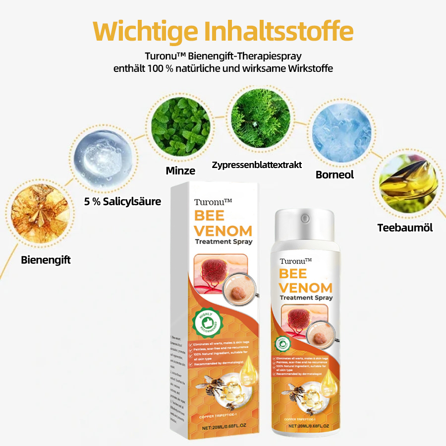 Turonu™ Bienengift-Therapiespray (EMA-Zertifizierung)