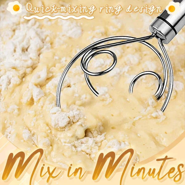 Effortless Stainless Steel Dough Mixer